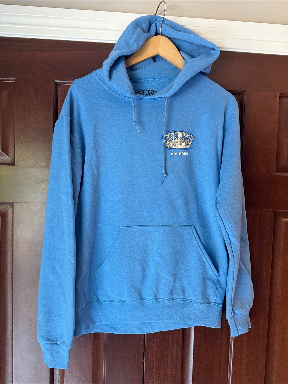 Ron Orlando Blue Hooded Sweatshirt